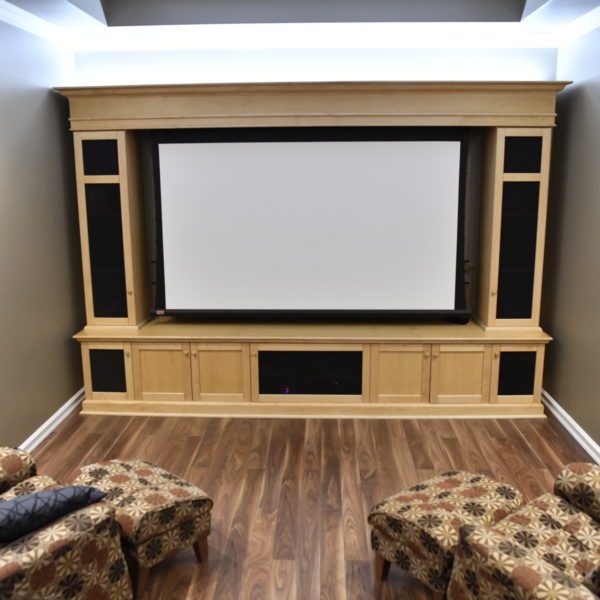 Home theatre installation