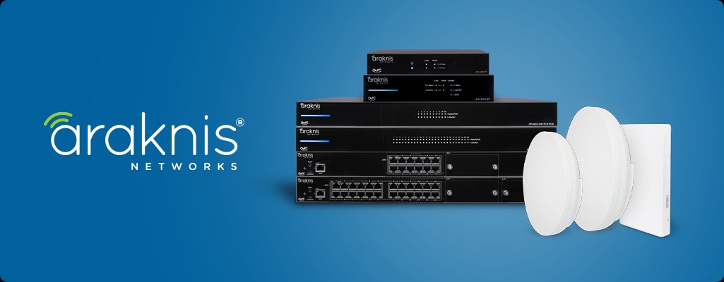 Araknis network switches and wireless access points